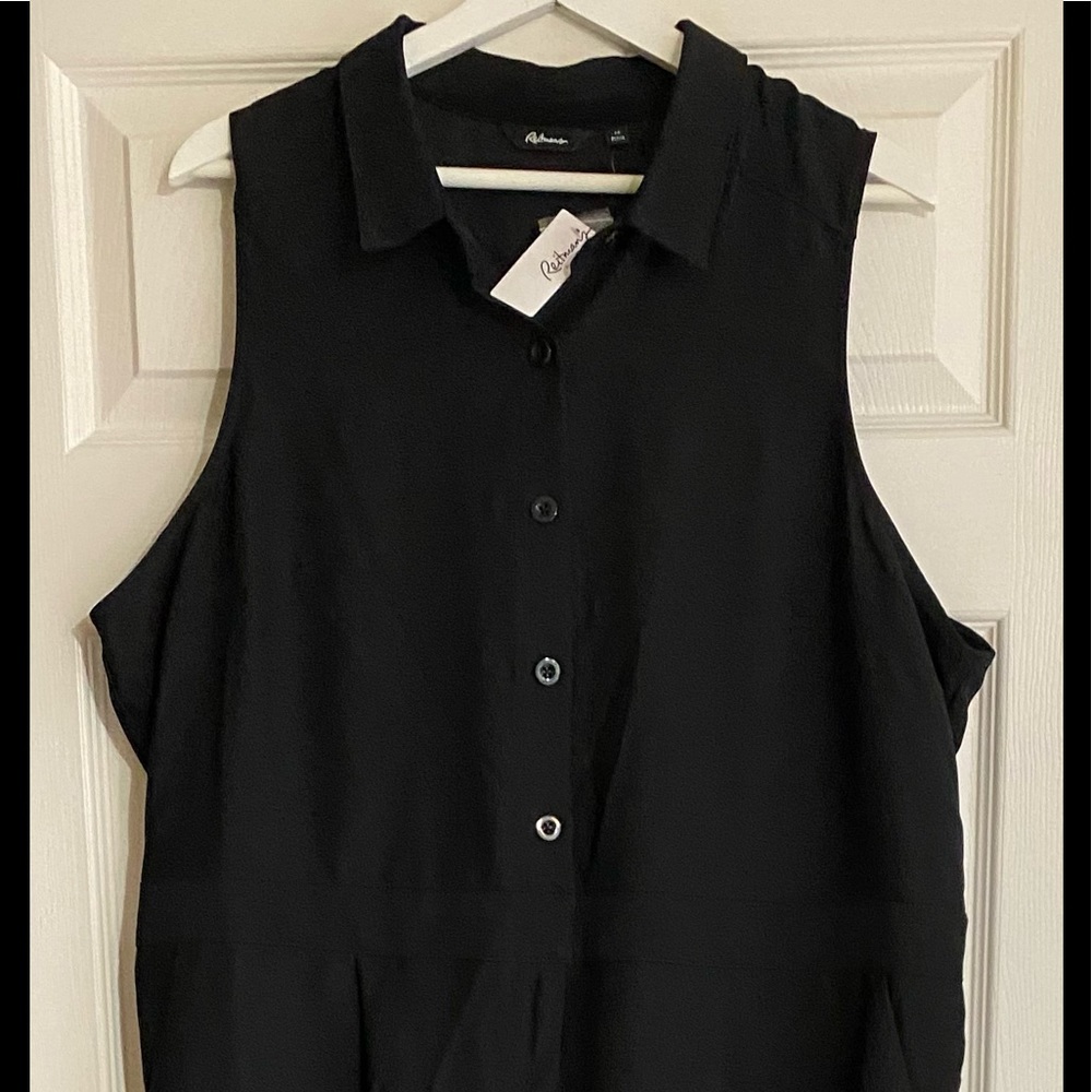 2X Jumpsuit Reitmans Black Women